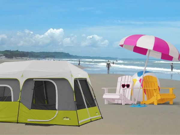 pop up beach tent banner image